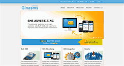 Desktop Screenshot of ginasmsconnect.com