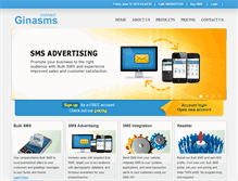 Tablet Screenshot of ginasmsconnect.com
